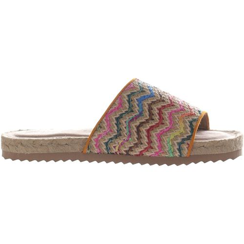 Scarpe Sandalo espadrillas in rafia multicolor - Colors of California - Modalova