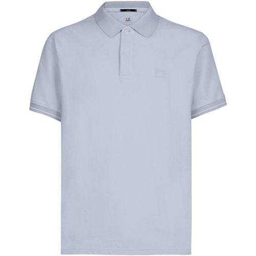 Polo Polo con mini logo ricamato - Cp Company - Modalova