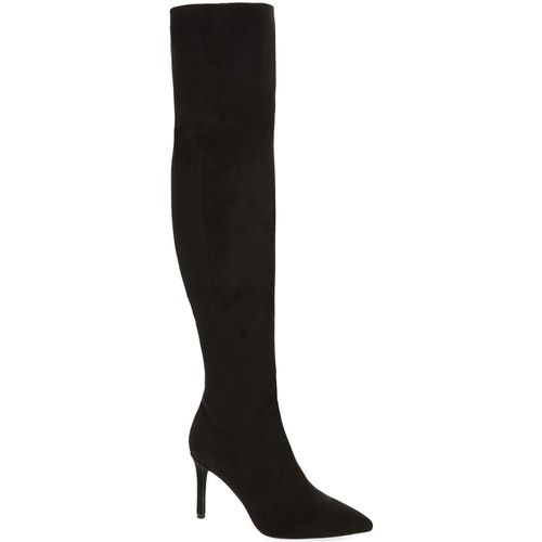 Stivali W' Pillar-Hi Black Stretch Suede - Jeffrey Campbell - Modalova