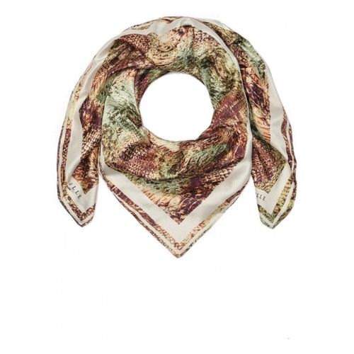 Sciarpa Foulard Con Stampa Pitonata - GaËlle Paris - Modalova