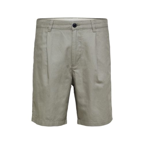 Pantaloni corti Comfort-Jones Linen - Vetiver - Selected - Modalova