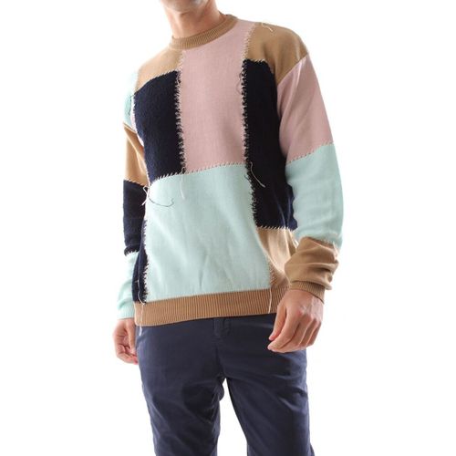 Maglione ATF059 - A0009-00151 ROSA/ECRU/BLU - Atomo Factory - Modalova