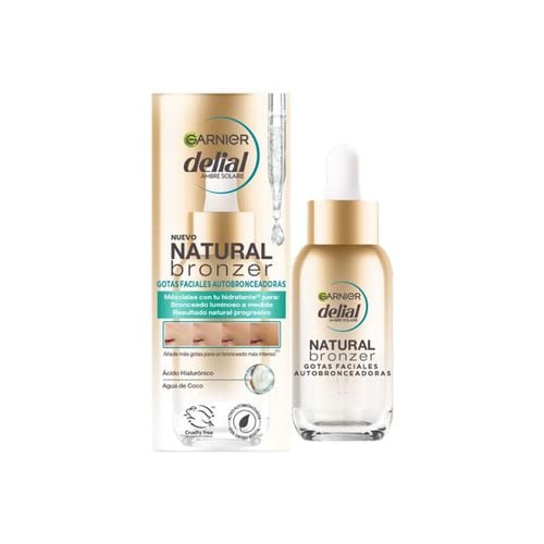 Protezione solari Natural Bronzer Gocce Viso Autoabbronzanti - Garnier - Modalova