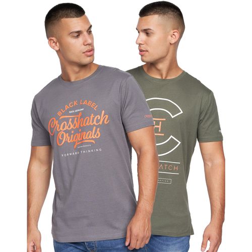 T-shirts a maniche lunghe Univarsity - Crosshatch - Modalova