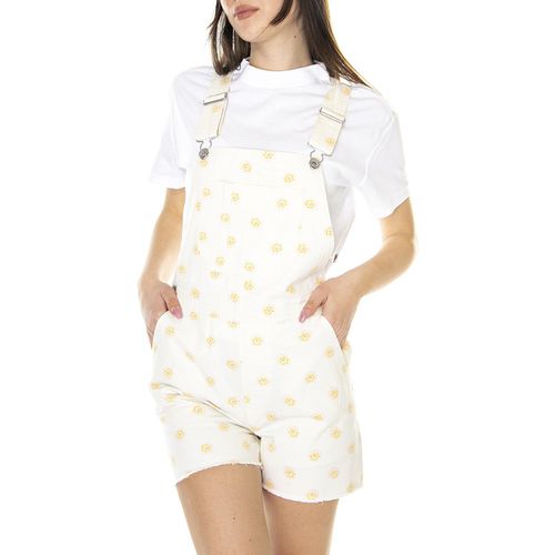 Tute / Jumpsuit W' Christina Short Overall Off White Daisy Dot - Brixton - Modalova