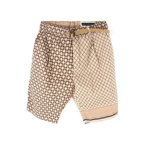 Pantaloni Pantaloncino Mix Match - White Sand - Modalova