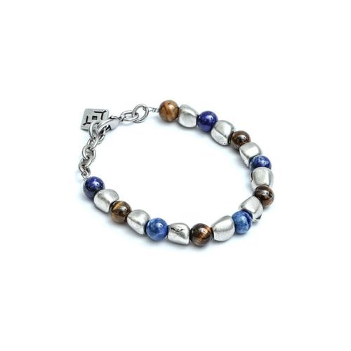 Bracciale BR-39 BOGOTA-AZZURRO*METAL/BLUE - Cryady - Modalova