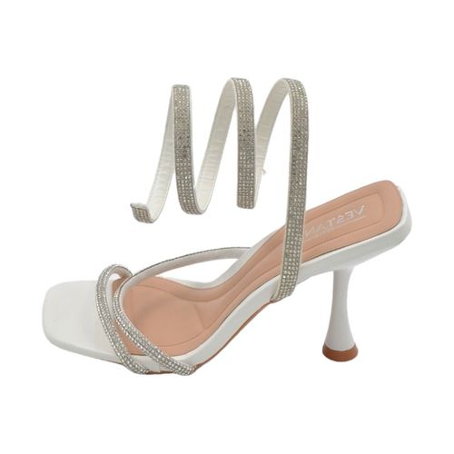 Sandali Sandali donna gioiello con tacco 10 cm serpente rigido c - Malu Shoes - Modalova