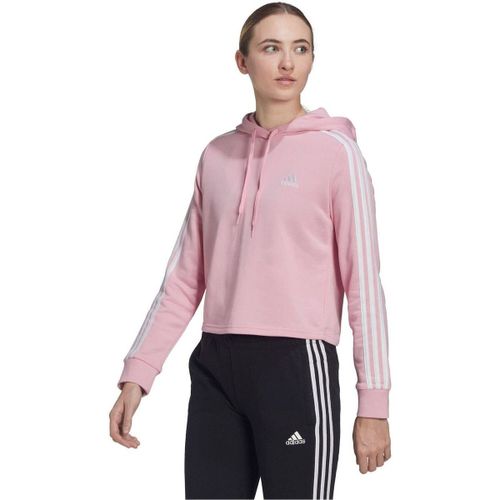 Felpa adidas W 3S FT CRO HD - Adidas - Modalova