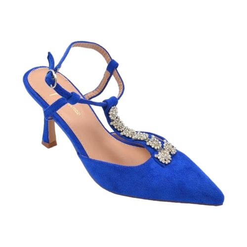 Scarpe Scarpe decollete donna punta slingback in raso applicazione - Malu Shoes - Modalova