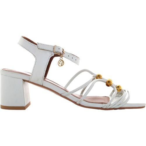 Sandali donna sandali con tacco GS427 WHITE - Gardini - Modalova