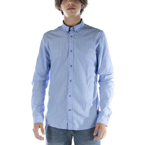 Camicia a maniche lunghe Camicia Azzurro - Scotch & soda - Modalova