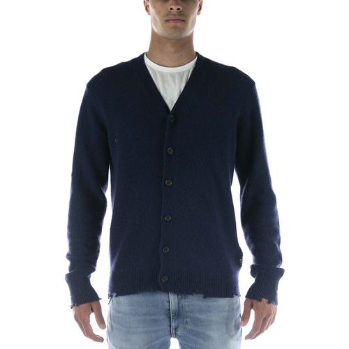 Felpa Replay Cardigan Blu - Replay - Modalova