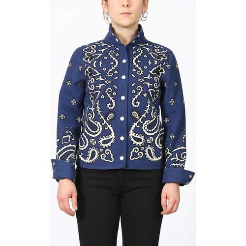 Giacche Allover Printed Bandana Workwear Jacket - Scotch & soda - Modalova