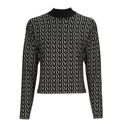 Maglione VMGOLDNEEDLE ART LS HIGHNK PULL LCS - Vero moda - Modalova