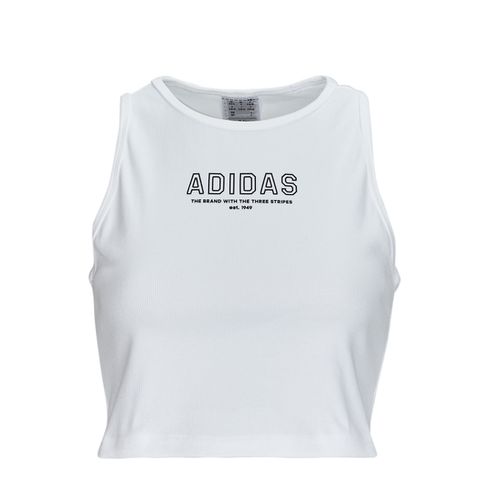 T-shirt adidas Crop Top WHITE - Adidas - Modalova