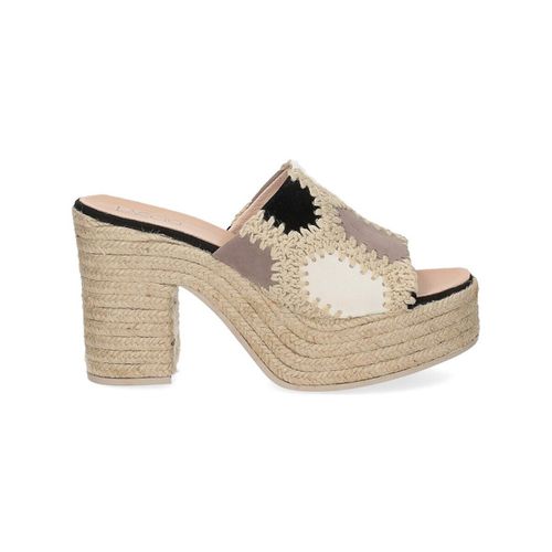 Scarpe Espadrillas sabot Country tessuto biege - Il Laccio - Modalova