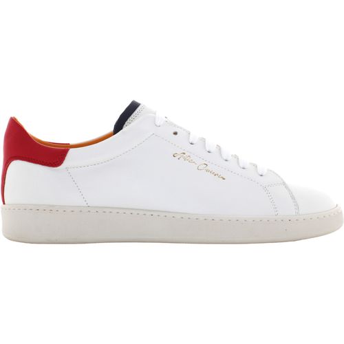 Stivaletti sneakers uomo 22687-B-VL1 VIESTE BIANCO BLU - Antica Cuoieria - Modalova