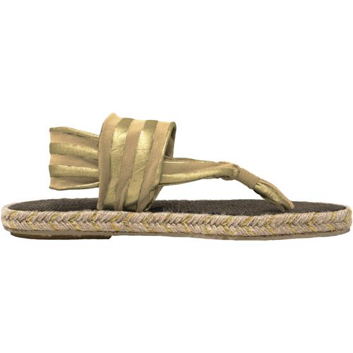 Sandali donna infradito NA.0002 GANIKA SANDAL METALLIC W SABBIA-ORO - Nalho - Modalova