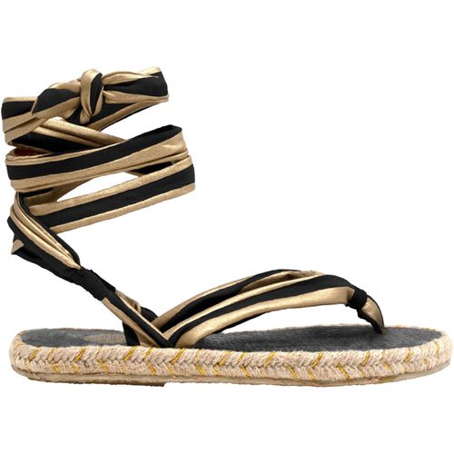 Sandali donna infradito NA.0006 KARABI SANDAL METALLIC W -ORO - Nalho - Modalova