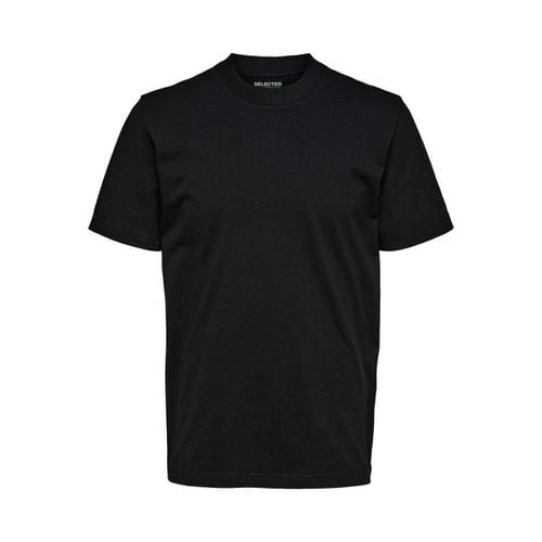 T-shirt & Polo 16077385 RELAXCOLMAN-BLACK - Selected - Modalova