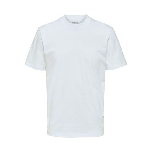 T-shirt & Polo 16077385 RELAXCOLMAN-BRIGHT WHITE - Selected - Modalova