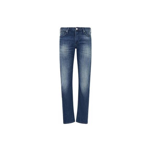 Pantalone -5 TASCHE DENIM STRETCH ORGANICO - Emporio armani - Modalova