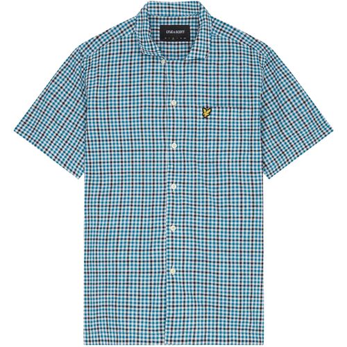 Camicia a maniche lunghe camicia uomo mezza manica SW1802V W873 - Lyle & Scott - Modalova