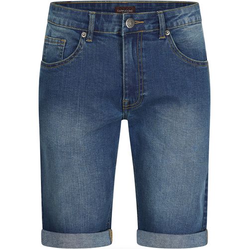 Pantaloni corti Denim Short Dark Wash - Cappuccino Italia - Modalova