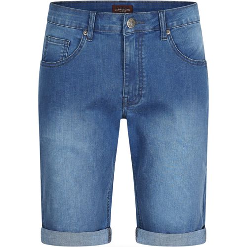 Pantaloni corti Denim Short Mid Wash - Cappuccino Italia - Modalova