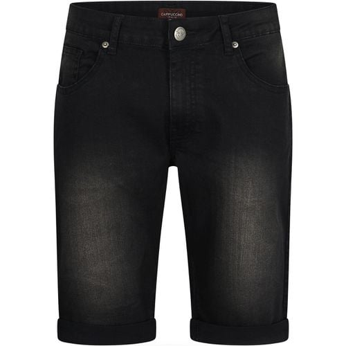 Pantaloni corti Denim Short Black - Cappuccino Italia - Modalova