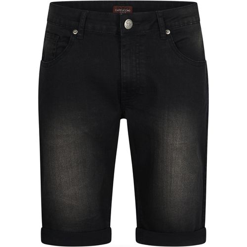 Pantaloni corti Denim Short Black - Cappuccino Italia - Modalova