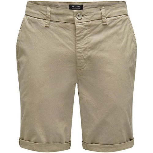 Pantaloni ONSPETER REG TWILL 4481 SHORTS NOOS - Only & Sons - Modalova