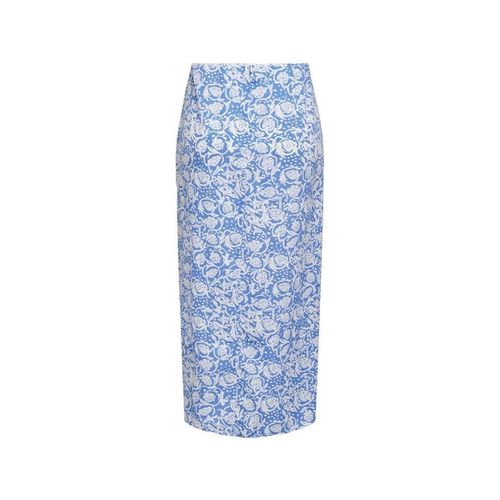 Gonna onlmargot life midi ruching skirt ptm - Only - Modalova