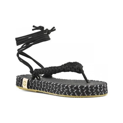 Sandali BLK MEDHA SANDAL WITH CROCHET UPPER - Nalho - Modalova