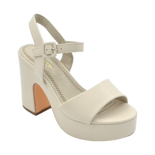 Sandali Scarpe sandalo donna pelle platform punta rotonda tacco l - Malu Shoes - Modalova