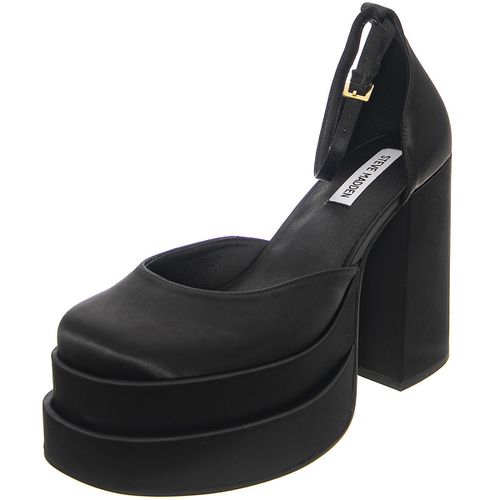 Sandali W' Charlize-Black Satin - Steve Madden - Modalova