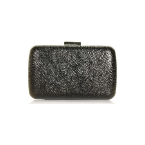 Borsa Shopping Pochette con tracolla in pelle nera - Twenty Fourhaitch - Modalova