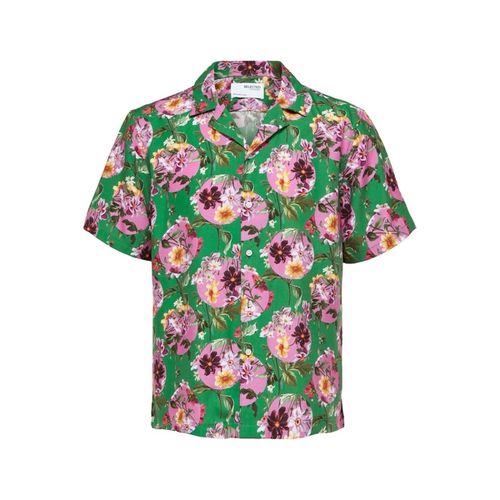 Camicia a maniche lunghe Relax Liam Shirt - Jolly Green - Selected - Modalova