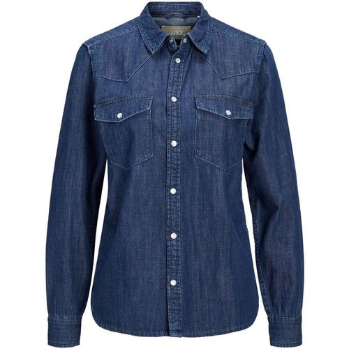 Camicia 12204593 JXSOPHI-DARK BLUE DENIM - Jjxx - Modalova