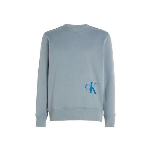 Felpa Sweat blue logo - Calvin Klein Jeans - Modalova