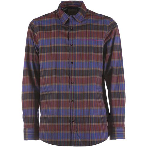 Camicia a maniche lunghe Regular-Fit Checked Lightweight Voile Shirt - Scotch & soda - Modalova