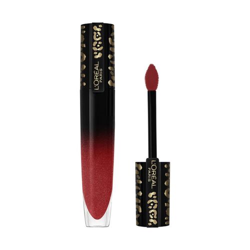 Rossetti Signature Lacquered Liquid Lipstick - 321 Be Fiery - L'oréal - Modalova