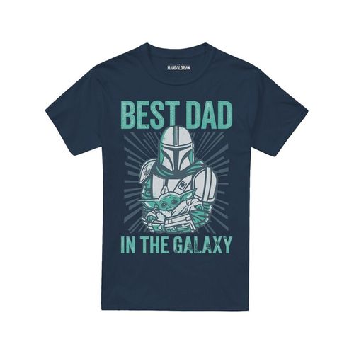 T-shirts a maniche lunghe Best Dad - Star Wars: The Mandalorian - Modalova