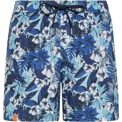 Costume / Bermuda da spiaggia BEACH costume uomo H31107 13 SWIM PANT HAWAII FLUO - Sun68 - Modalova