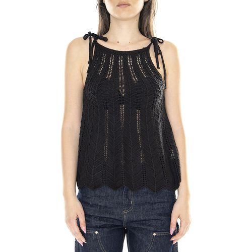 Camicetta W' Top de Crochet con Tirantes Negro - Wild Pony - Modalova