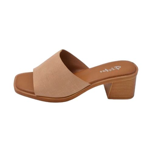 Sandali Sandali donna zoccolo comodo estivo con tacco largo e fondo in - Malu Shoes - Modalova