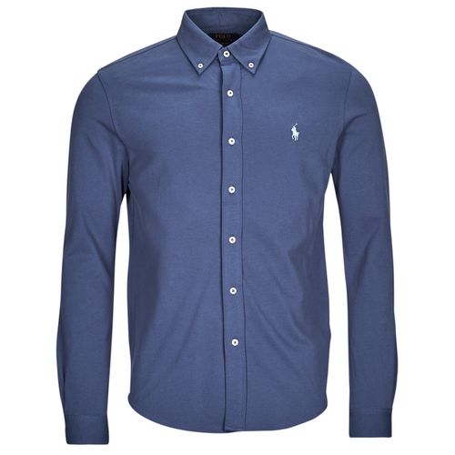 Camicia a maniche lunghe CHEMISE AJUSTEE COL BOUTONNE EN POLO FEATHERWEIGHT - Polo ralph lauren - Modalova