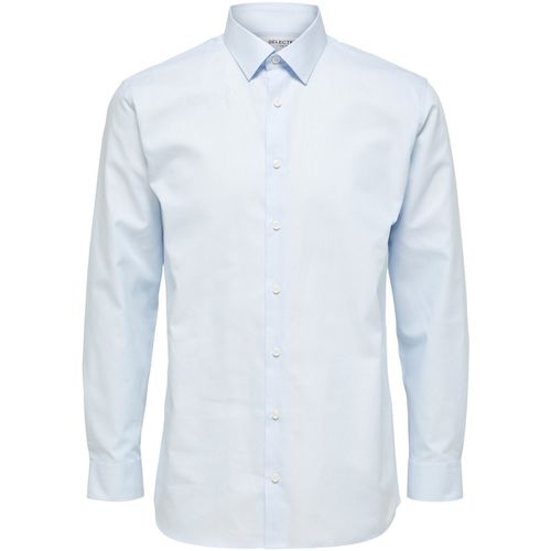 Camicia Ethan Classic Overhemd Lichtblauw - Selected - Modalova