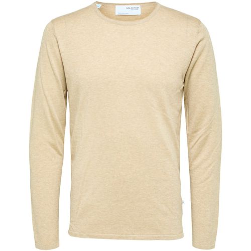 Felpa Rocks Knit Crew Neck Kelp - Selected - Modalova